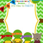 Download Now Free Printable Ninja Turtle Birthday Party Invitations   Free Printable Tmnt Birthday Party Invitations