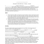 Download Ohio Last Will And Testament Form | Pdf | Rtf | Word   Free Printable Will Papers