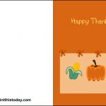 Download Premium Printable Thanksgiving Note Cards 25 Free Seasonal   Happy Thanksgiving Cards Free Printable