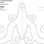 Download The Chandelier Template To Make An Attractive Decoration   Free Printable Chandelier Template