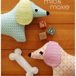 Doxie Stuffed Animal Sewing Pattern Tutorial Pdf Sewing | Etsy   Free Printable Dachshund Sewing Pattern