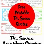 Dr. Seuss Quotes; Free Printables | Do It Yourself Today | Dr Seuss   Free Printable Dr Seuss Quotes
