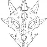 Dragon Mask Coloring Page | Free Printable Coloring Pages   Dragon Mask Printable Free