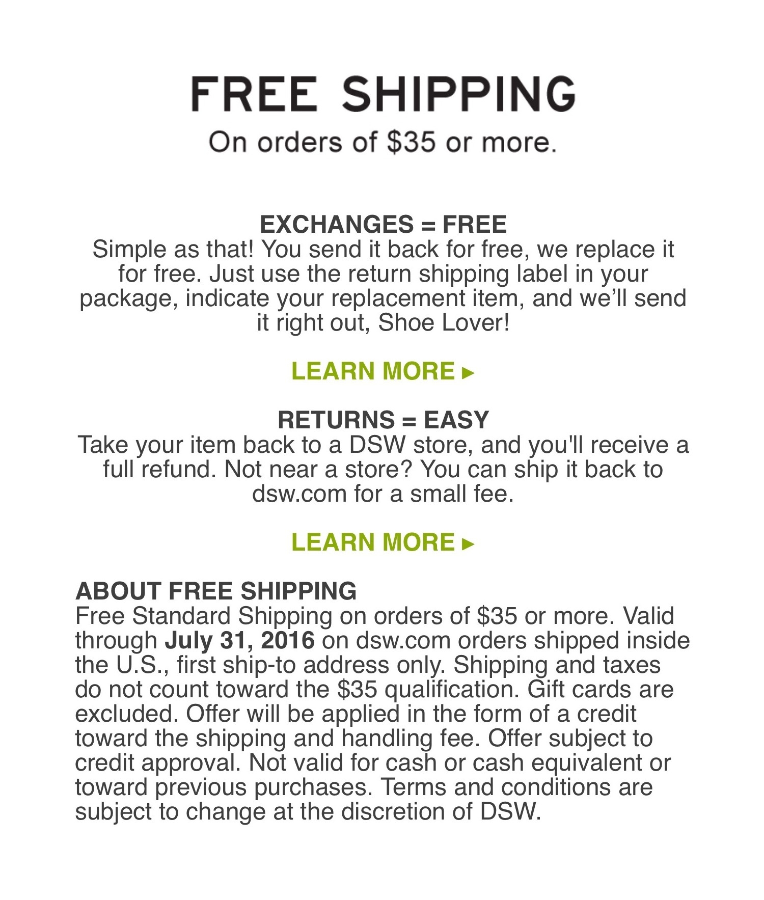 Free Printable Coupons For Dsw Shoes | Free Printable