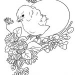 Easter Chick Coloring Page | Free Printable Coloring Pages   Free Printable Easter Baby Chick Coloring Pages
