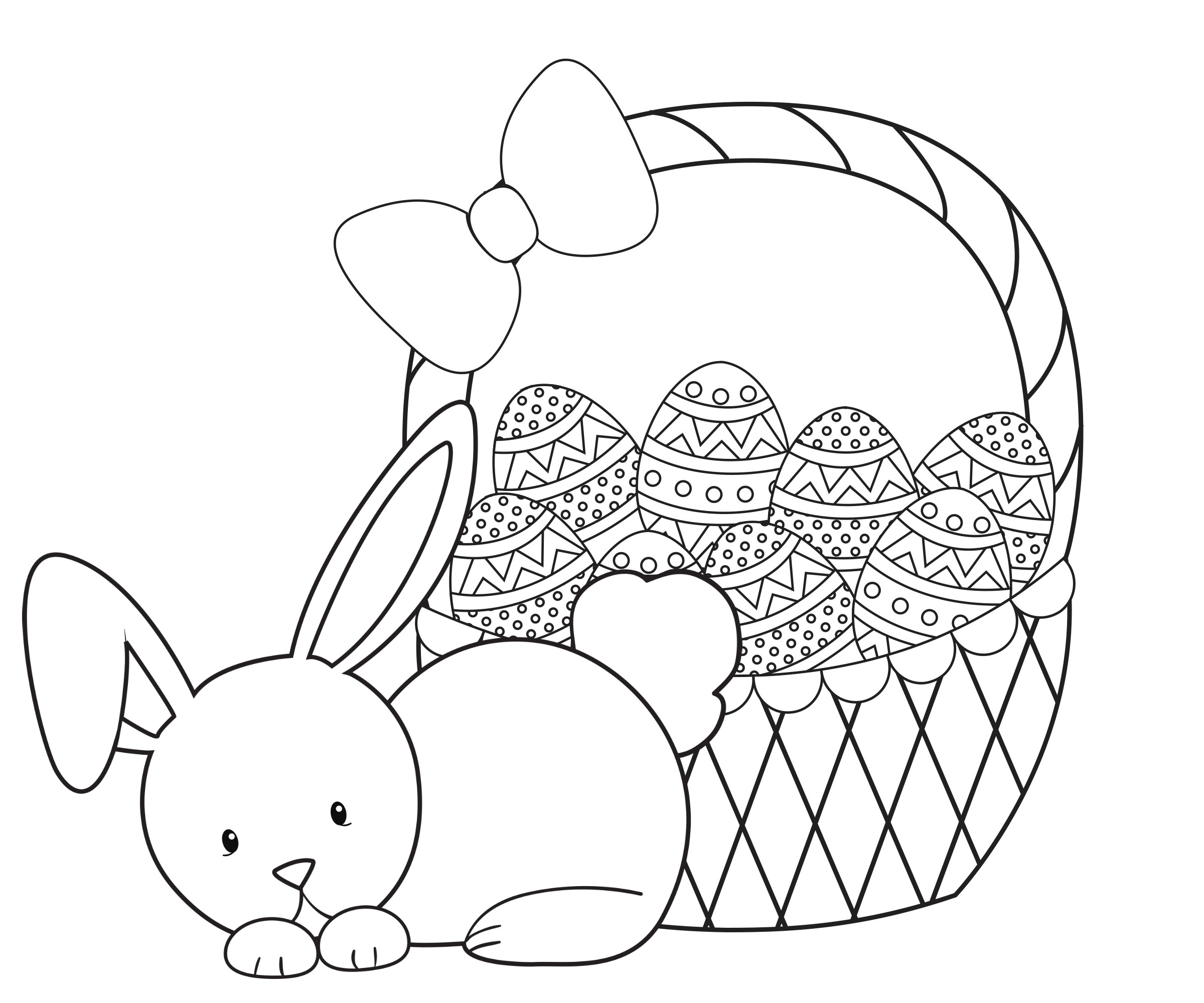 Easter Coloring Pages For Kids - Crazy Little Projects - Free Printable Easter Coloring Pages