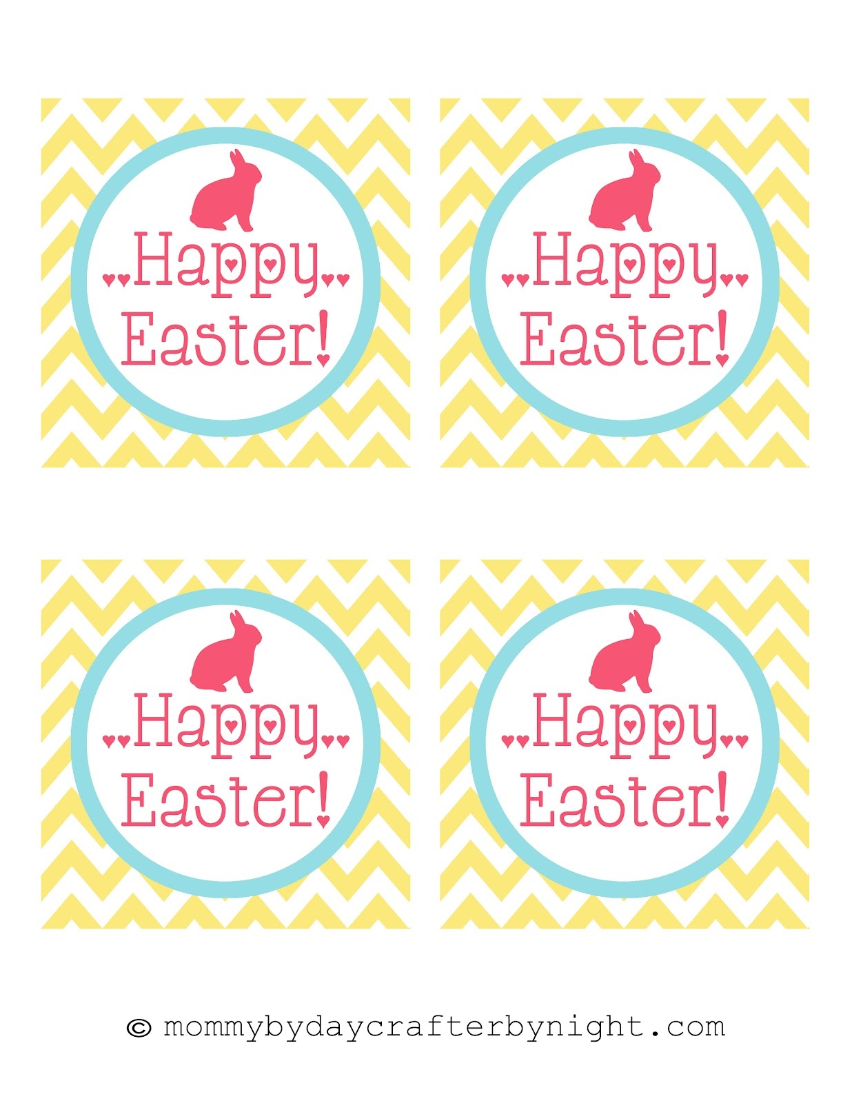 Easter Free Printable Tags – Happy Easter &amp;amp; Thanksgiving 2018 - Free Easter Name Tags Printable