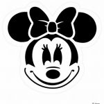 Easy Jack O Lantern Stencils | Minnie Mouse Pumpkin Carving Pattern   Small Pumpkin Stencils Free Printable