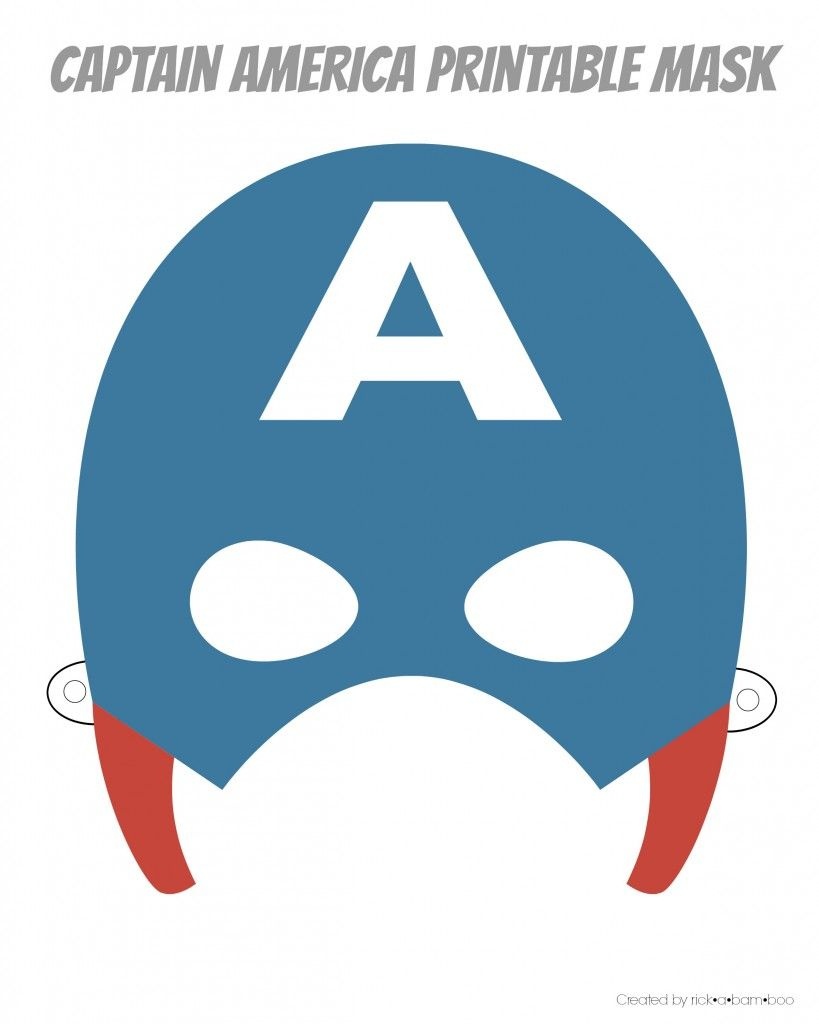 Easy Superhero Mask Template (Free!!) | Party [Herois - Free Printable Superhero Masks