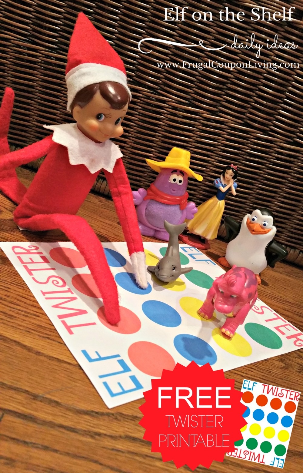 Elf On The Shelf Ideas | Elf Twister Printable - Elf On The Shelf Free Printable Ideas