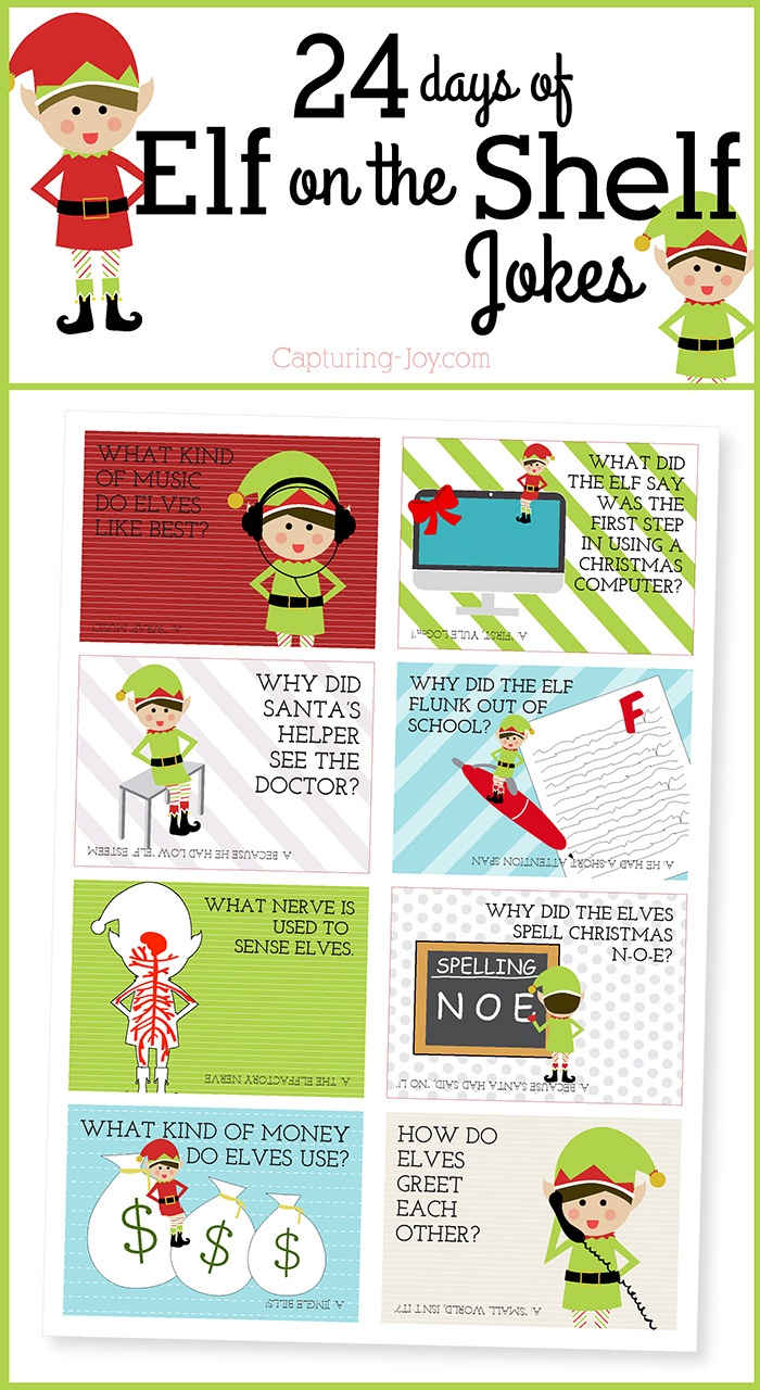 Elf On The Shelf Printables, Ideas And Activities | Eighteen25 - Elf On The Shelf Free Printable Ideas