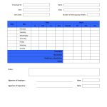 Employee Timesheet Template For Word | Templates And Designs   Free Printable Time Sheets Forms