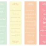 Encouraging Verses Bookmark   The Paper Vine | Education | Printable   Free Printable Bookmarks With Bible Verses