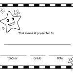 End Of The Year Awards (44 Printable Certificates) | Squarehead Teachers   Free Printable Student Award Certificate Template