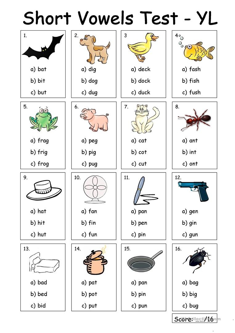 English Esl Worksheets - Most Downloaded (32 Results) - Cvc Words Worksheets Free Printable