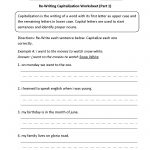 Englishlinx | Capitalization Worksheets   Free Printable Worksheets For Punctuation And Capitalization