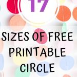 Epic Collection Of Free Printable Circle Templates   Circles From 1   Free Printable 6 Inch Circle Template
