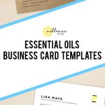 Essential Oil Business Cards, Young Living Essential Oils, Business   Free Printable Doterra Sample Cards