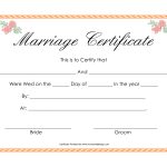 Fake Marriage Certificate | Angela | Marriage Certificate, Online   Fake Marriage Certificate Printable Free