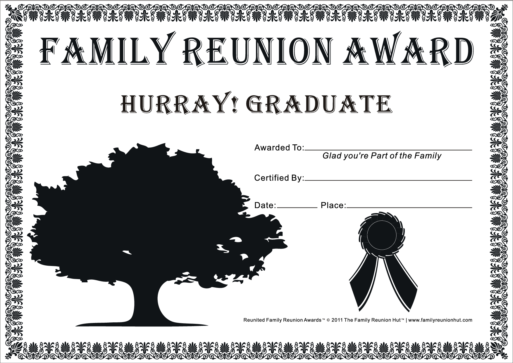 Reunion Award Ideas Hand Out Ballots At Check In Activities At