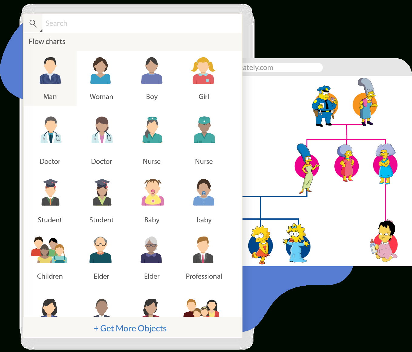Family Tree Maker | Creately Family Tree Online | Creately - Family Tree Maker Online Free Printable