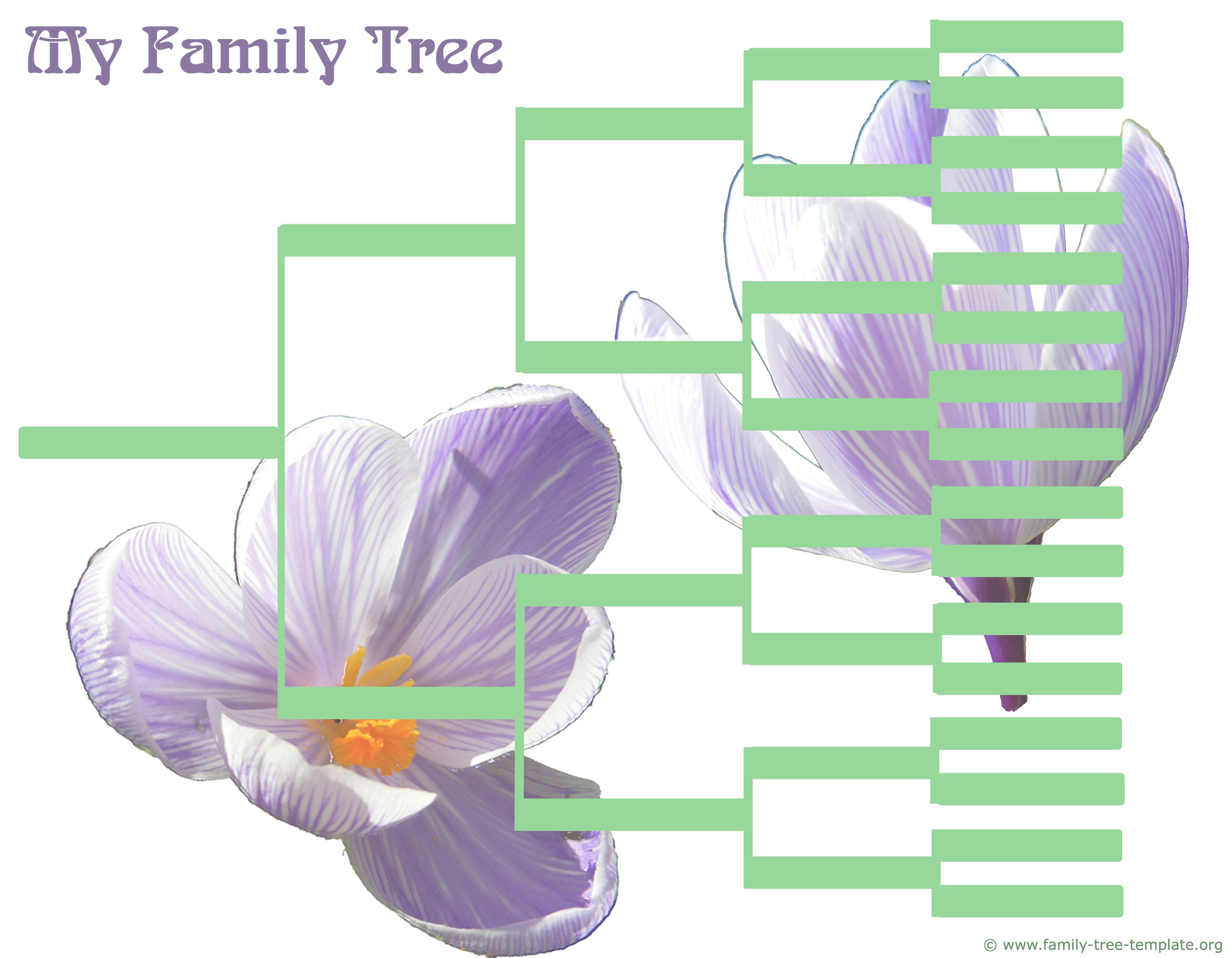 Family Tree Templates &amp;amp; Genealogy Clipart For Your Ancestry Map - Free Printable Family Tree Template 4 Generations