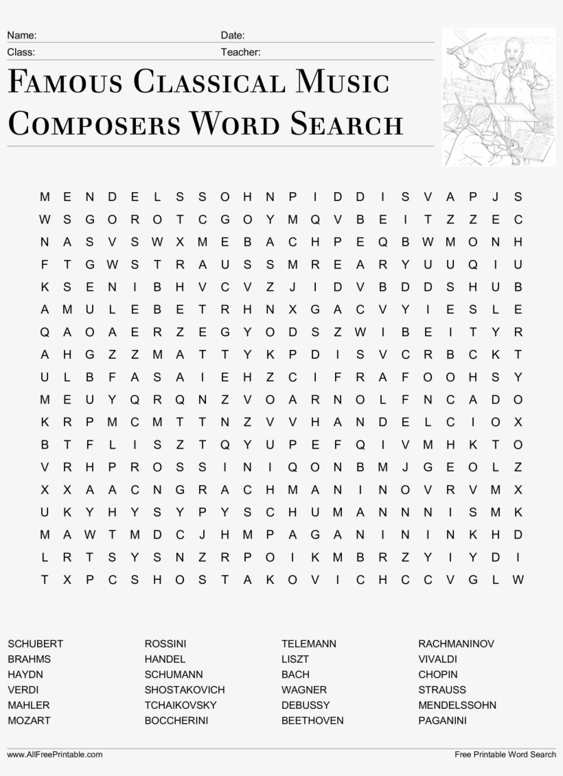 music-word-search-printable