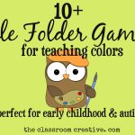 File Folder Games For Teaching Colors   Free Printable Fall File Folder Games