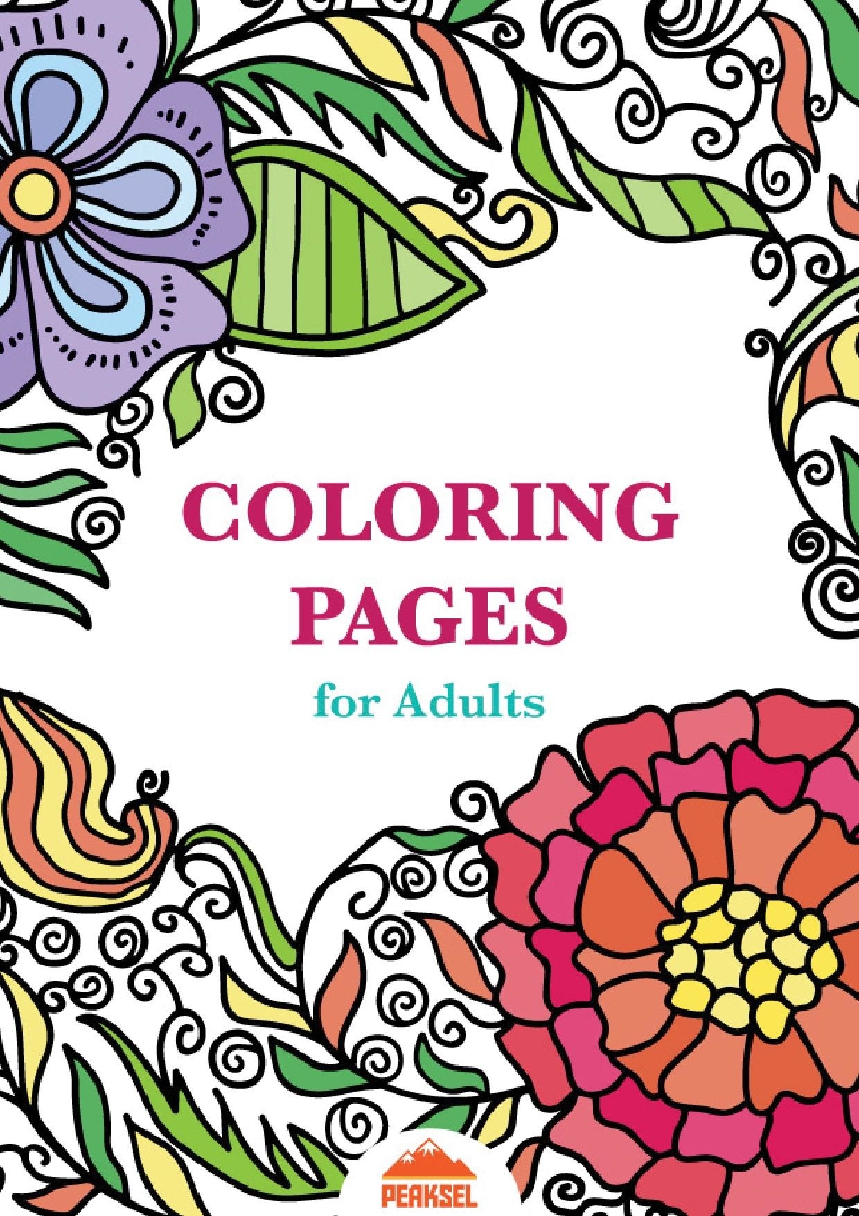 File:printable Coloring Pages For Adults - Free Adult Coloring Book - Free Printable Coloring Books Pdf
