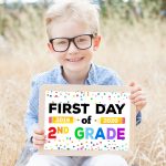 First Day Of School Signs   Free Printables   Happiness Is Homemade   Free Printable First Day Of School Certificate