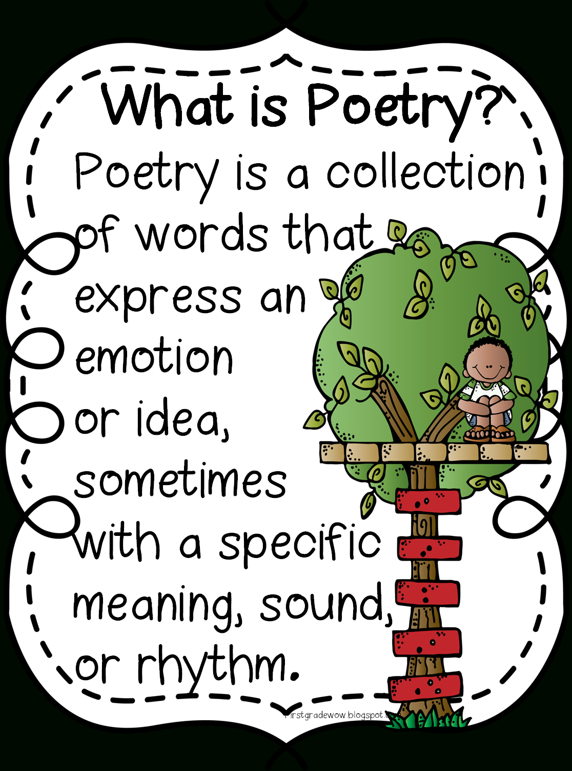 Free Poetry Printable Cards For Kids. Montessori Nature Free