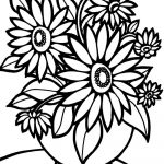 Flower Coloring Pages | Free Download Best Flower Coloring Pages On   Free Printable Flower Coloring Pages