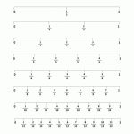 Fraction Number Line Sheets   Free Printable Number Line Worksheets