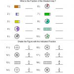Fractions Worksheets | Printable Fractions Worksheets For Teachers   Free Printable Fraction Worksheets Ks2
