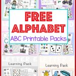 Free Alphabet Abc Printable Packs   Fun With Mama   Free Printable Learning Pages