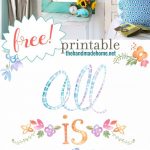Free Art   All Is Well Freebie Plus So Many Other Free Peices   Free Printable Artwork