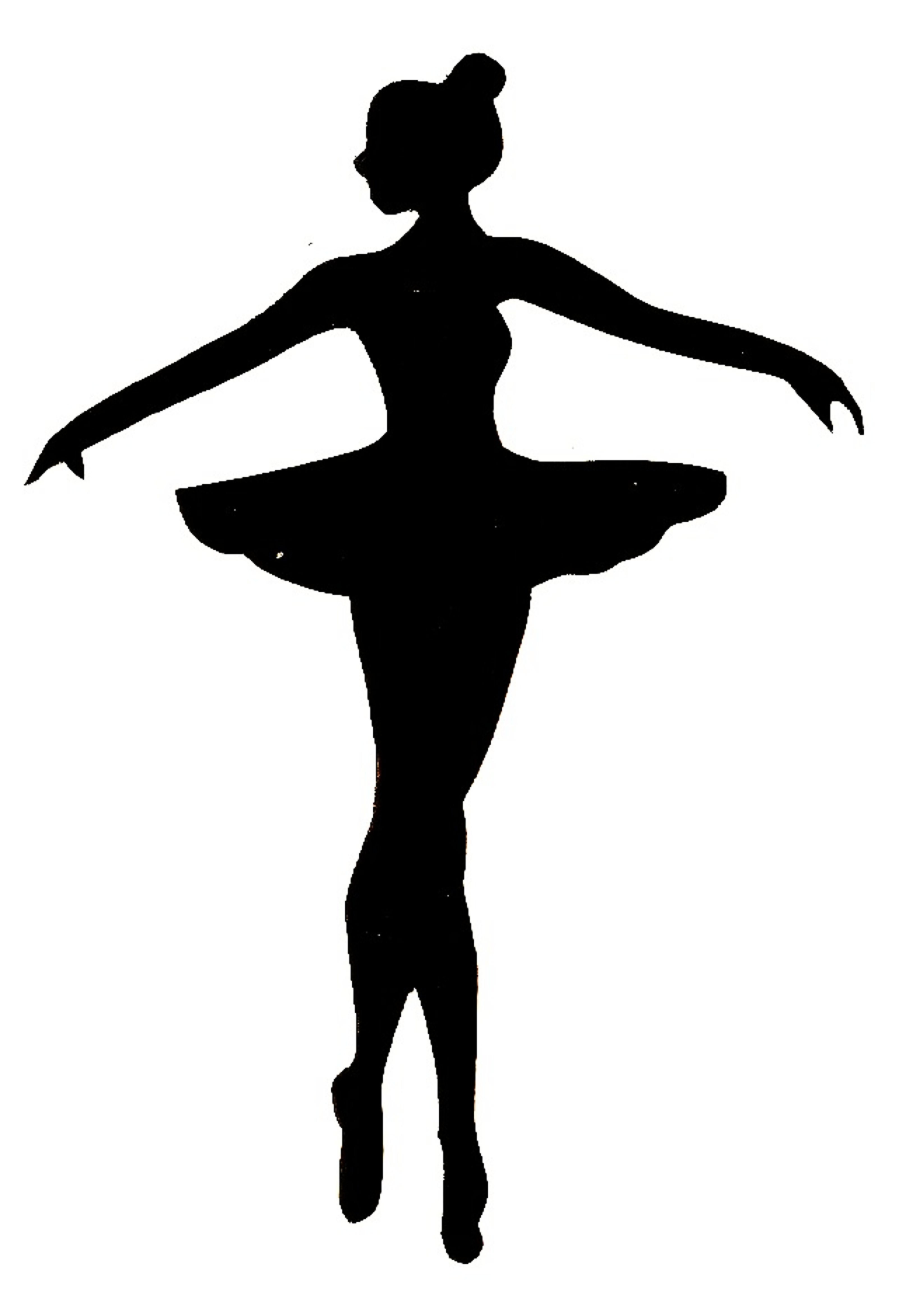 Free Printable Ballerina Silhouette Free Printable