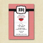 Free Bbq Invitation Templates   Free Printable Cookout Invitations