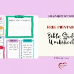 Free Bible Journal Key Worksheet – Bible Journal Love   Free Printable Bible Studies For Adults
