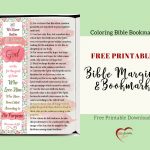 Free Bible Verse Coloring Bookmark Fits Bible Journal & Planner   Free Printable Bookmarks With Bible Verses