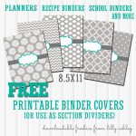 Free Binder Covers Printable Set | Preschool | Teacher Binder Covers   Free Printable Binder Covers And Spines
