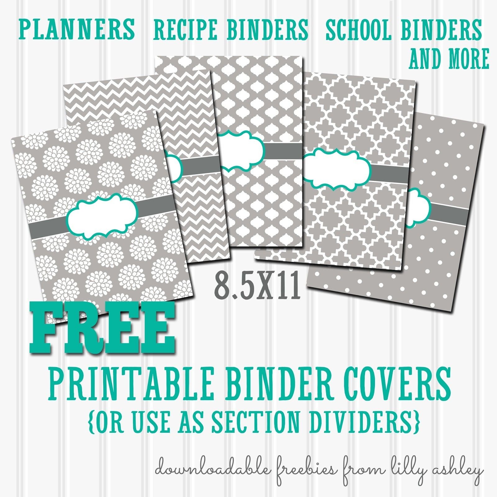 Free Binder Covers Printable Set | Preschool | Teacher Binder Covers - Free Printable Binder Covers And Spines