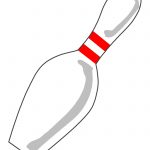 Free Bowling Pin Template, Download Free Clip Art, Free Clip Art On   Free Printable Bowling Ball Template