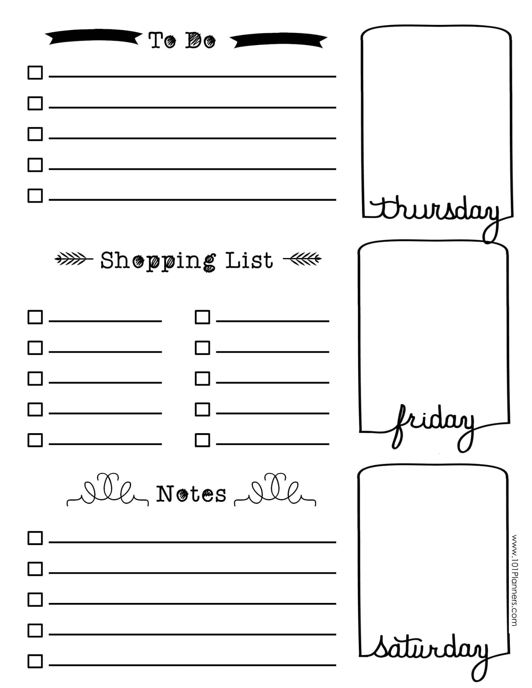 Free Bullet Journal Printables | Customize Online For Any Planner Size - Free Printable Bullet Journal Pages
