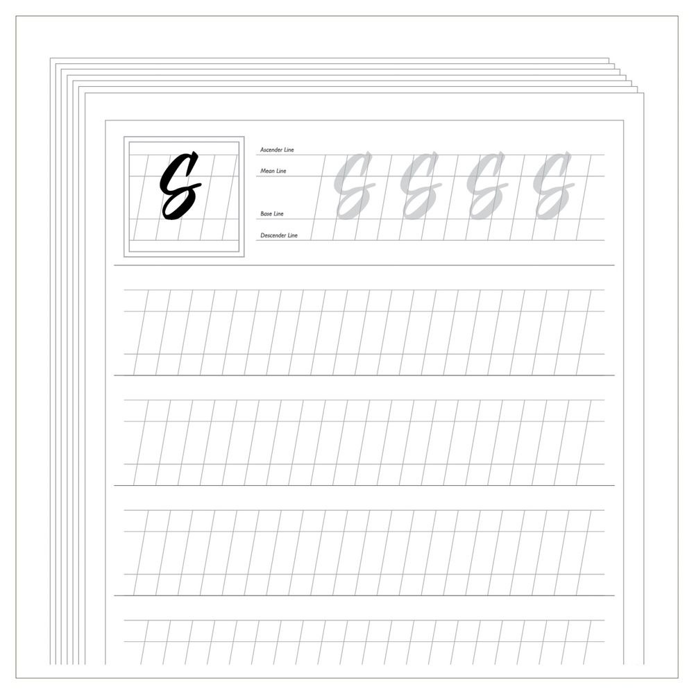 Free Calligraphy Worksheets Printable - Google Zoeken | Projects To - Free Printable Calligraphy Worksheets