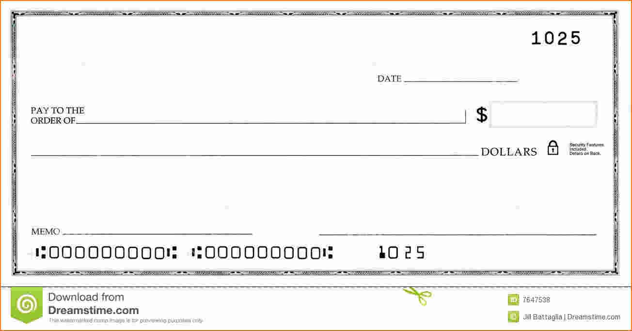 Free Check Template Word - Demir.iso-Consulting.co - Free Printable Blank Checks