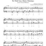 Free Christmas Sheet Music For Keyboard Printable – Festival Collections – Free Christmas Sheet Music For Keyboard Printable