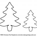 Free Christmas Tree Template. Free Christmas Card Ideas.   Free Printable Christmas Tree Template