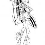 Free Coloring Pages Monster High Free Printable Monster High   Monster High Free Printable Pictures