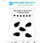 Free David & Goliath Preschool Bible Activity. Easy Kids Bible   Free Printable Children&#039;s Church Curriculum